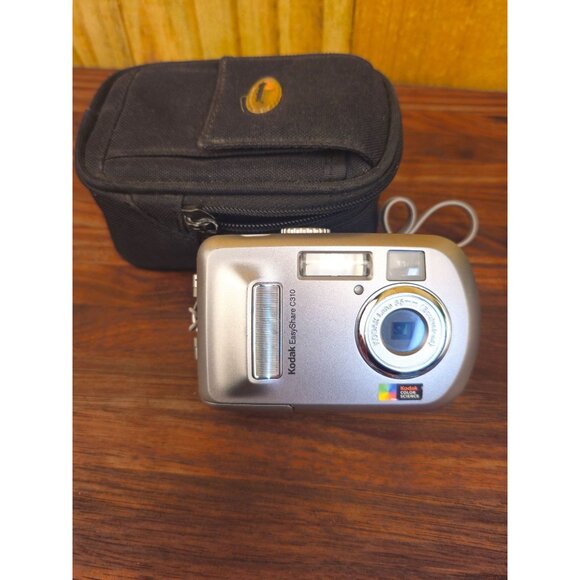 Kodak EasyShare C310 Digital Camera With Carrying Case & Wrist Strap - Picture 2 of 7